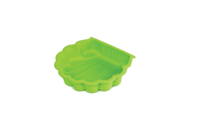 Sandbox shell with lid green