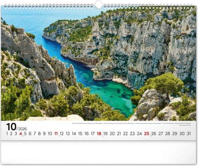 Zidni kalendar More 2026