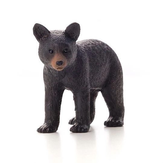 Mojo black bear cub figurine