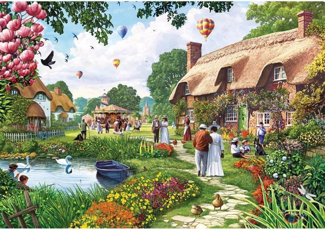 Gibsons Lake Cottage Puzzle 500 Pieces