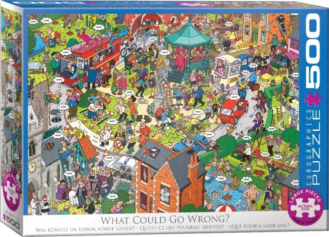 Eurographics Puzzle What Could Go Wrong XL 500 Pieces