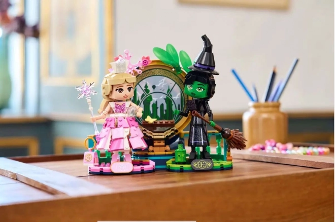 LEGO Wicked Elphaba and Glinda Figurines