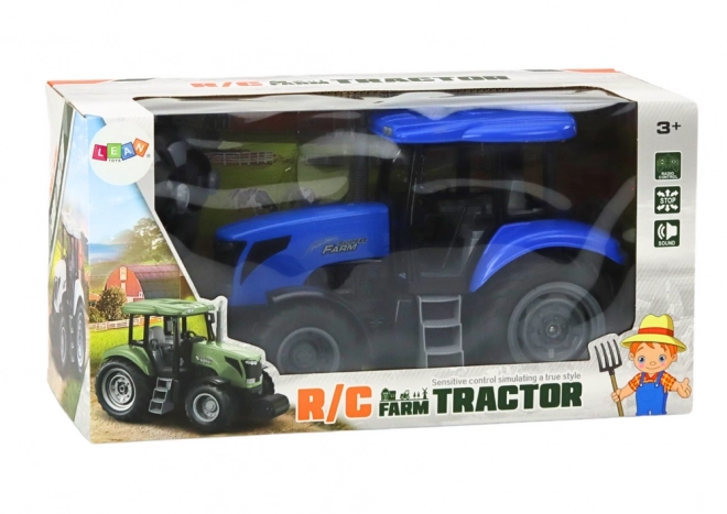 Trattore Telecomandato RC con Suoni Blu