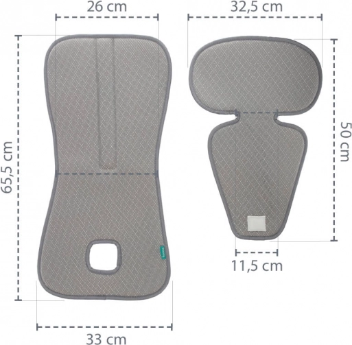 Groeit mee met autostoelen groep 2/3
