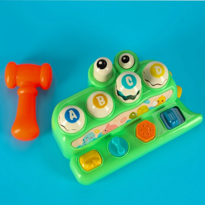 Interactief spel met hamer Krokodil voor kinderen 18m+