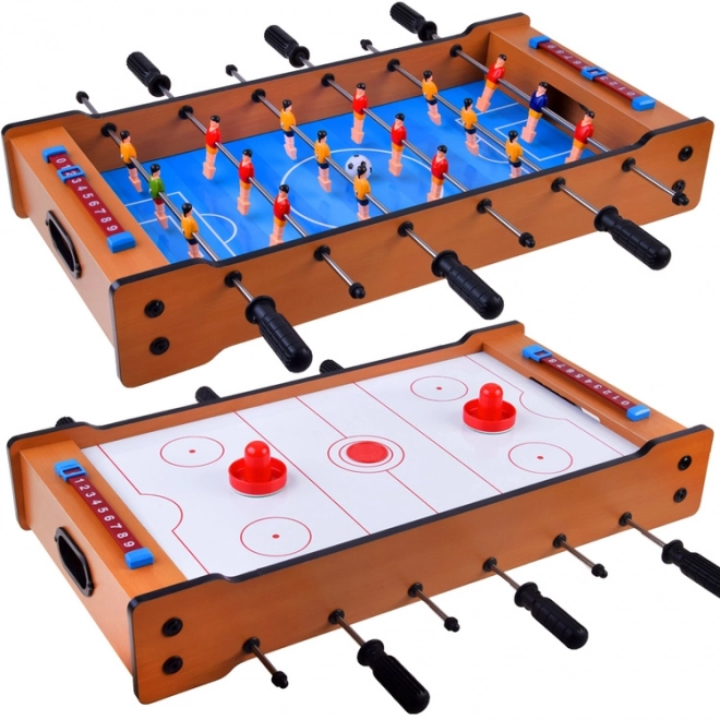 Family Game Soccer Air Hockey 2 in 1