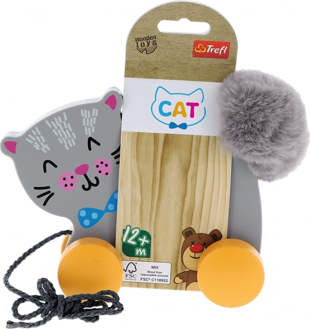 Pull-Along Kitten Toy