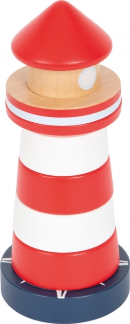 Small Foot Wooden Stacking Lighthouse