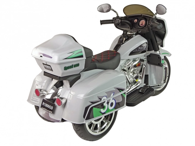 Battery-Powered Tricycle Goldwing Gray