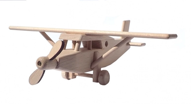 Wooden Pilatus Airplane Toy