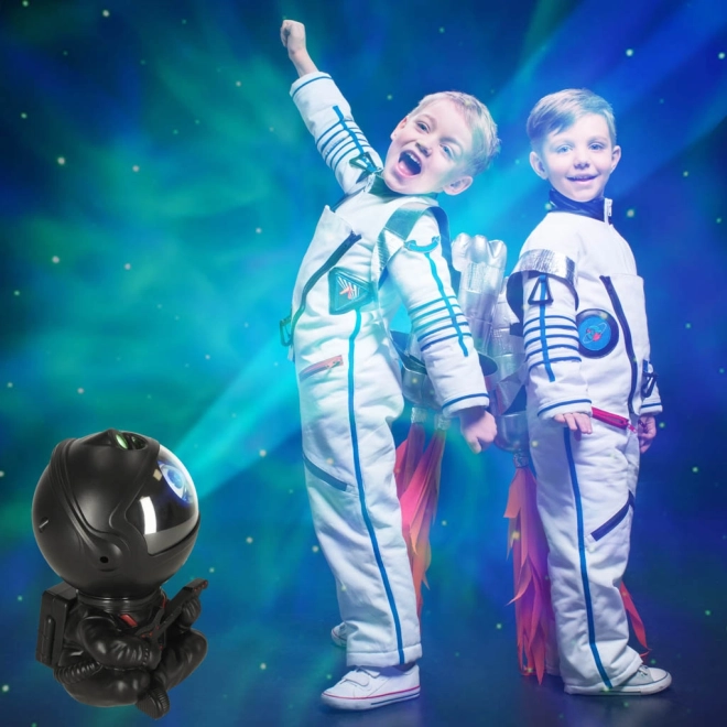 Children's Night Lamp with Astronaut Star Projector and Remote