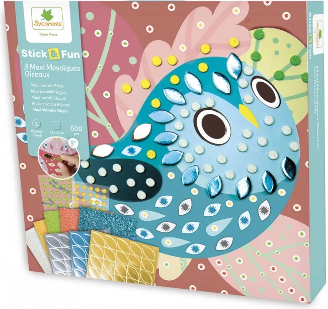 Stick & Fun mozaika Ptice