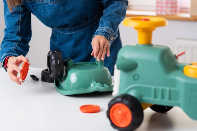 Falk Baby Tractor with Removable Trailer