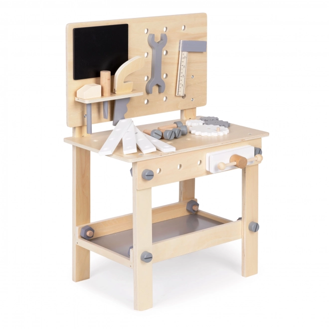 Wooden Workshop with Tools for Kids by Ecotoys