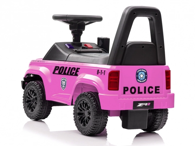 Push Ride-On with Megaphone Pink