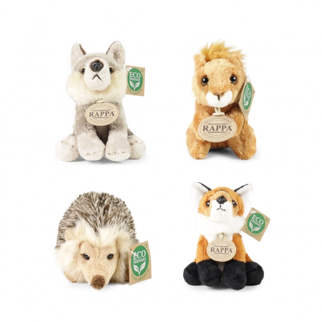 Eco-Friendly Sitting Woodland Plush Animals