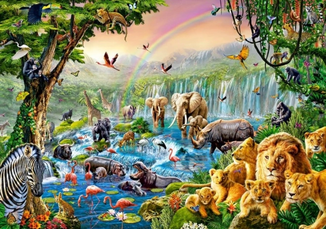 Castorland Jungle River Puzzle 500 Pieces