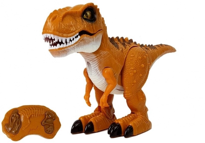 Remote Controlled Tyrannosaurus Dino R/C with Sound and Light Effects