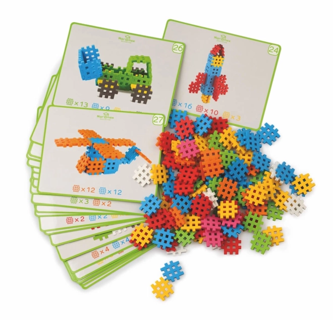 Mini Waffle EDU Building Blocks with Activity Cards