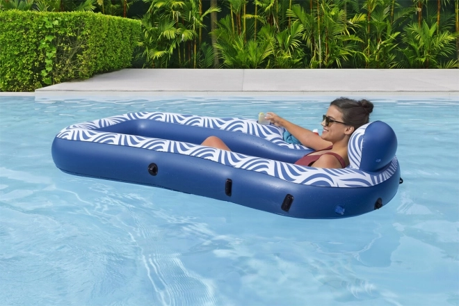 Floating Lounger With Mesh Bottom And Canopy Bestway