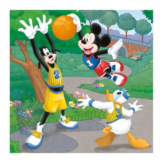 Mickey Mouse and Friends 3 in 1 Puzzle Set