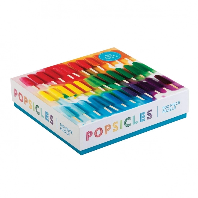 Rainbow Popsicles Puzzle 500 Pieces