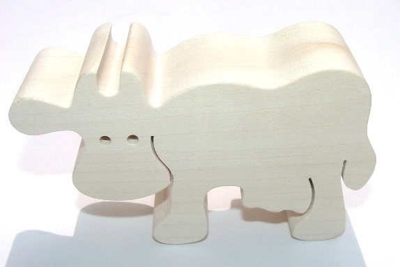 Wooden Cow Toy