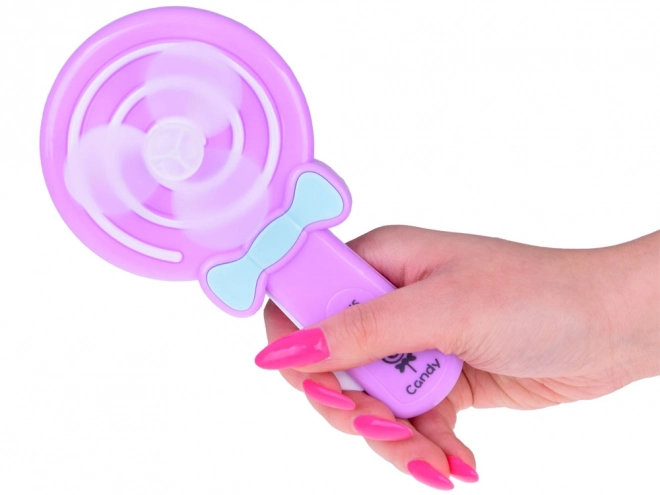 Candy Colored Handheld Fan for Children