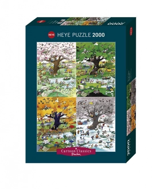 Four Seasons 2000-Piece Puzzle