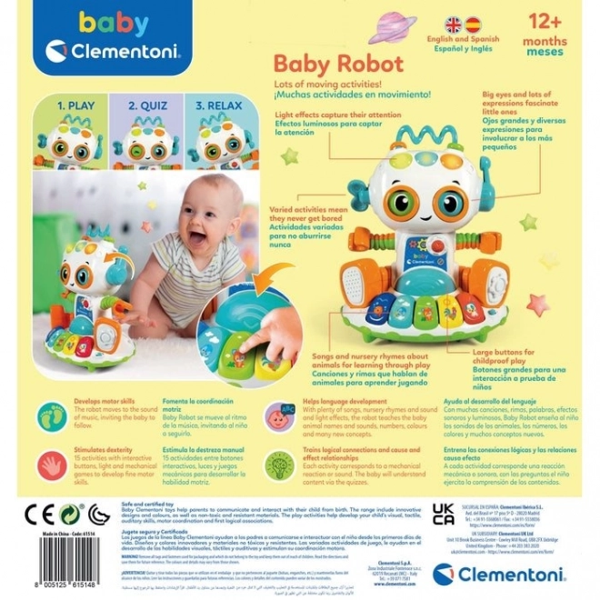 Clementoni Baby Interactive Robot