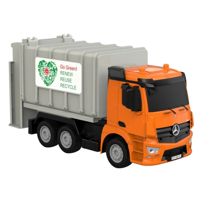 Remote Control Garbage Truck Mercedes-Benz Antos