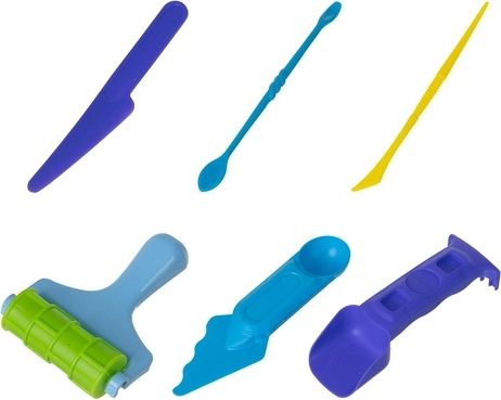 Shaping, building, and sensory play