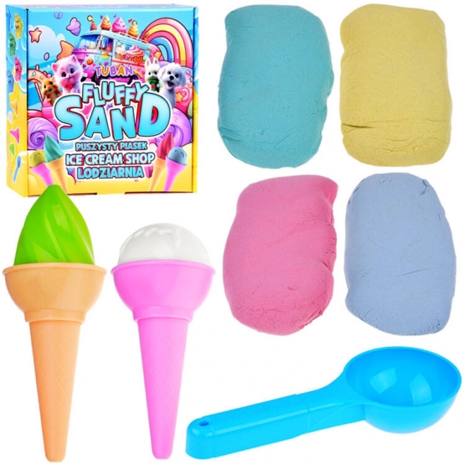 Fluffy Sand Ice Cream Shop Set