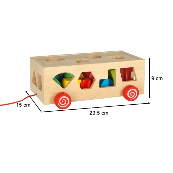 Wooden Educational Shape Sorter Toy