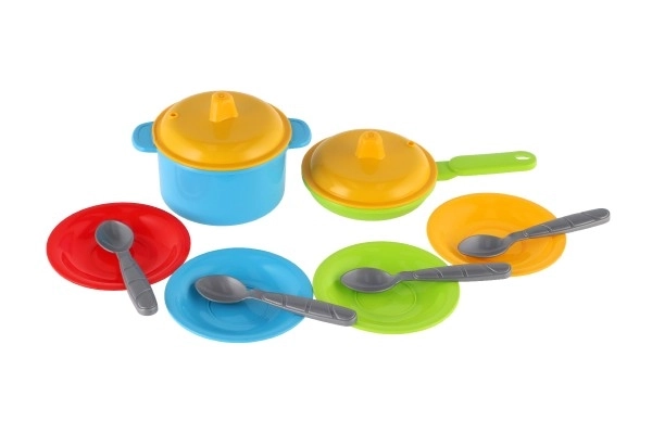 Colorful Plastic Dish Set