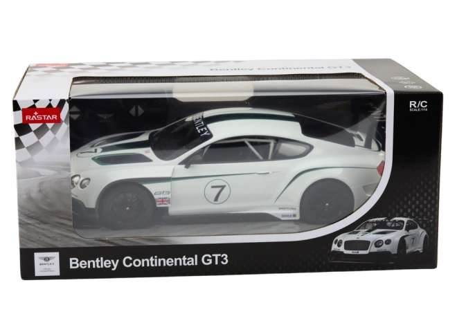 Remote Control Bentley Continental GT3 Car - White