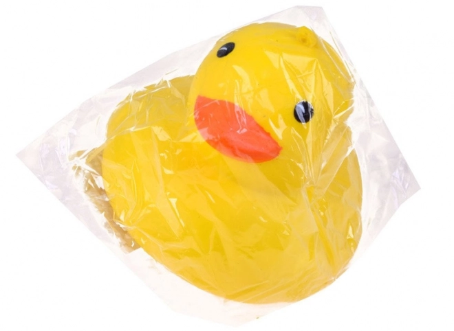 Yellow Foam Duck Stress Toy