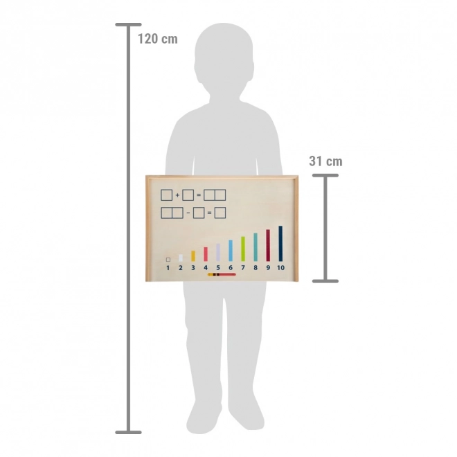 Counting in a Wooden Box by Small Foot