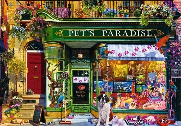 Paradise for Animals Puzzle 1000 Pieces