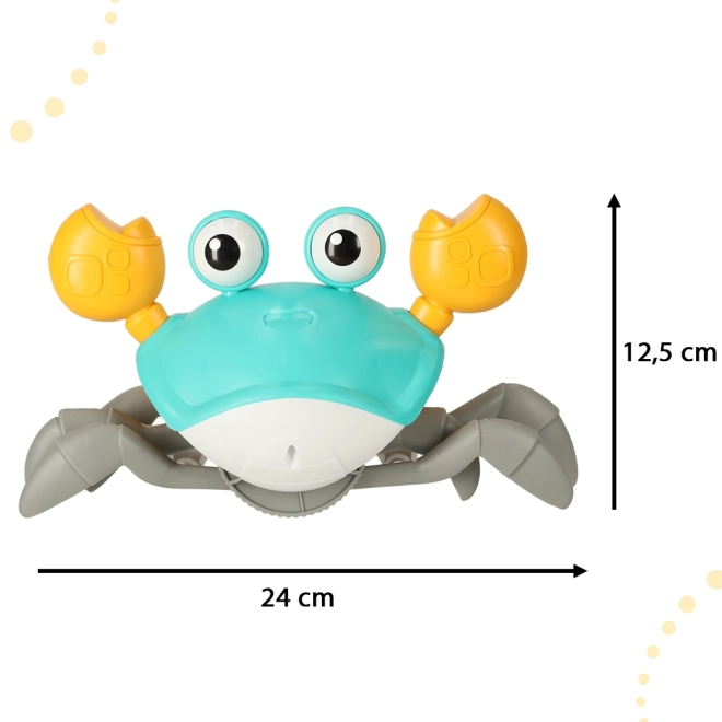 Interactive Crawling Crab Toy with Sound – Blue