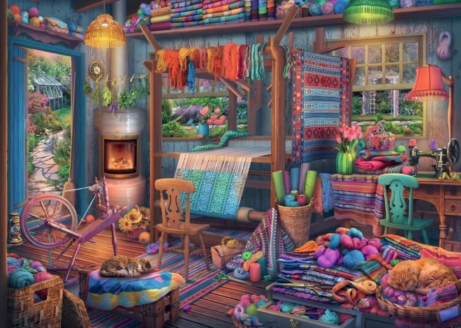 Ravensburger Artisan Weaving Workshop Puzzle 1000 Pieces