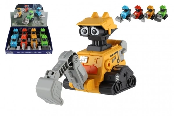 Space Robot Push and Go Toy