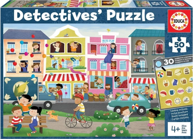 Detective Puzzle City 50 Pieces