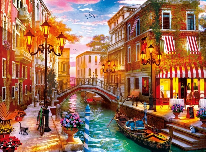 Sunset Over Venice 500 Piece Puzzle