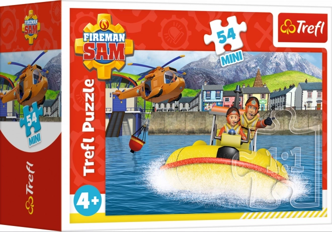 Trefl Mini Puzzle Fireman Sam Ready for Action