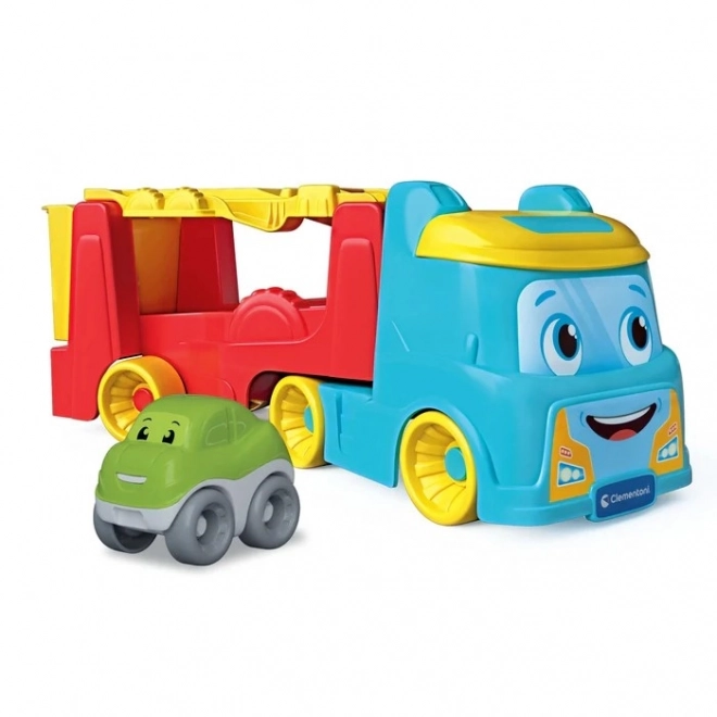 Clementoni Baby Transporter Flip Cars