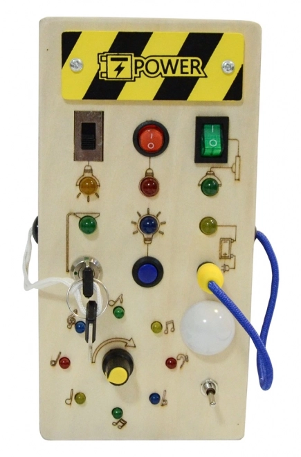 Interactive LED Busy Board for Kids