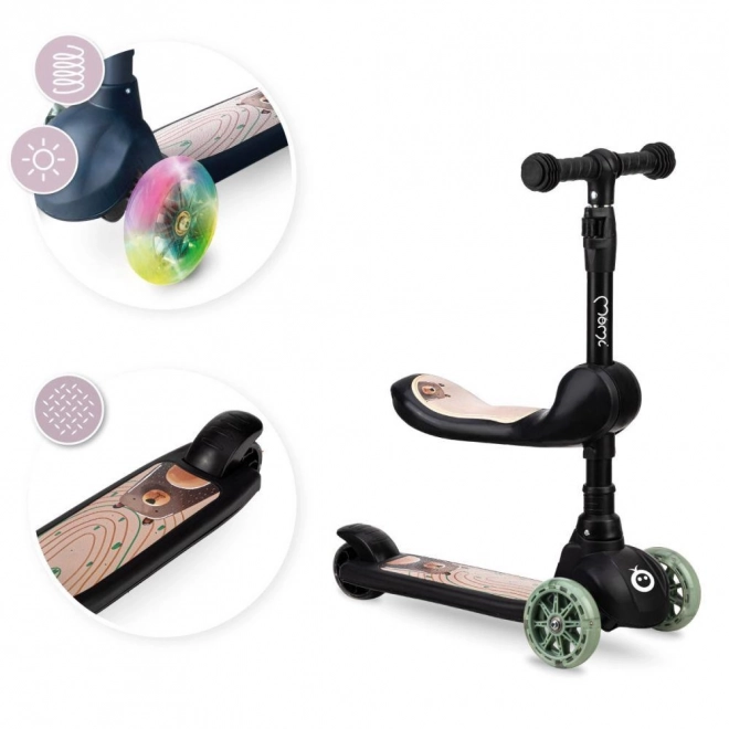 Balance Scooter MoMi Kiuru Black