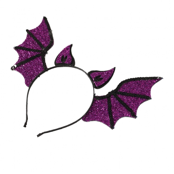 Bat Style Purple Headband