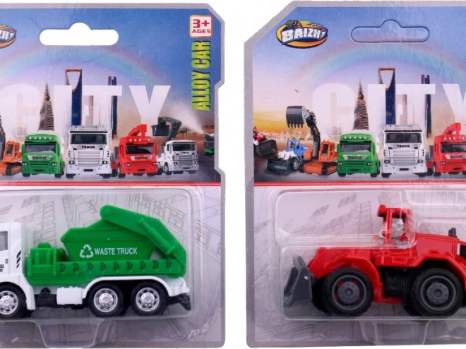 Construction Vehicle Set - 6 Types
